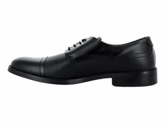 Zapatos Romanos de Piel Negro para Hombre