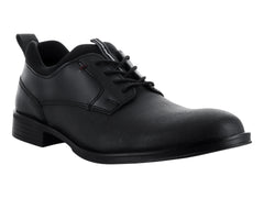 Zapatos Romanos de Piel Negro para Hombre