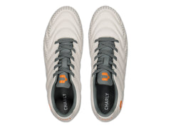 Tenis de Fútbol Charly Blanco y Naranja para Hombre