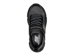 Tenis Skechers Wavetronic Gris y Negro para Niño