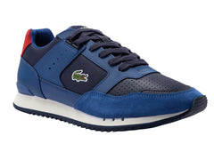 Tenis Lacoste Partner Piste Azul Marino para Hombre