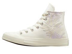 Tenis Converse Chuck Taylor All Star Blanco y Morado para Mujer