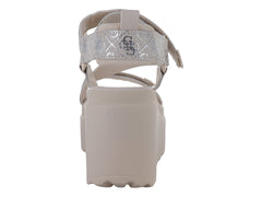 Sandalias Guess Natural de Plataforma para Mujer