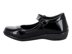 Zapatos Jakuna de Charol Negro para Niña