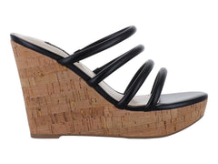 Sandalias Nine West Negro para Mujer