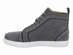 Tenis Barabas Gris con Estoperoles para Hombre