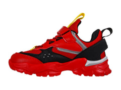 Tenis K-SWISS Ben CH Rojo y Negro para Niño