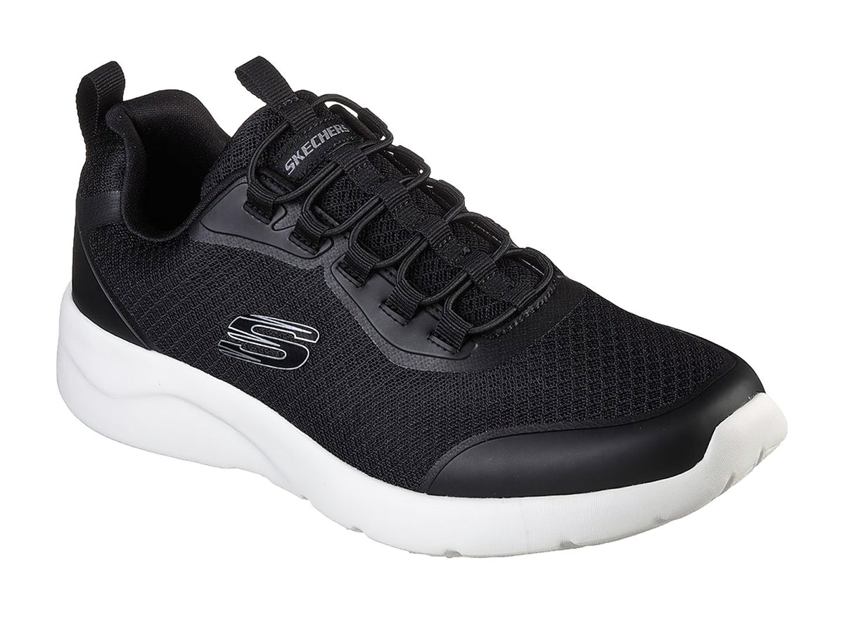 Tenis Skechers Dynamight 2.0 Negro con Blanco para Hombre