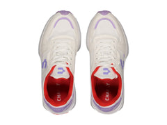 Tenis Charly Blanco y Lila para Mujer