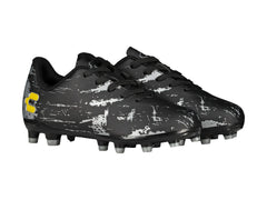 Tenis de Fútbol Charly Negro con Plata para Niño