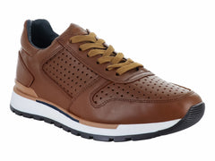 Tenis Fabian Arenas Piel Color Miel para Hombre