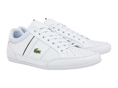 Tenis Lacoste Chaymon Blanco y Negro para Hombre