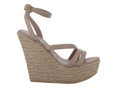 Sandalias Luna Rosa Plataforma Color Maquillaje para Mujer