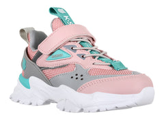 Tenis K-SWISS Ben CH Rosa y Gris para Niña