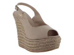 Sandalias Plataforma Luna Rosa Color Capuchino para Mujer