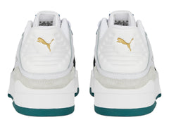 Tenis PUMA Slipstream Suede Blanco, Negro y Verde para Hombre