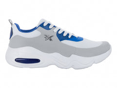 Tenis de Baloncesto MAKENA Blanco Azul para Hombre