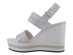 Sandalias Plataforma Calvin Klein Blanco para Mujer