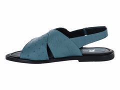 Sandalias Marquez de Leon Cuello de Avestruz Blue Jeans para Hombre