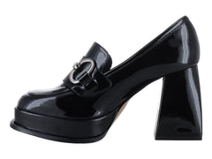Zapatos de Tacón Felipe Rivera Charol Negro para Mujer