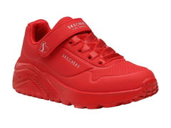 Tenis Skechers Uno Lite Rojo para Niña