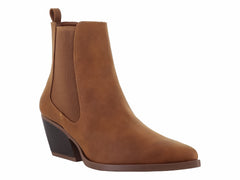 Botines Vaqueros Senties Camel para Mujer