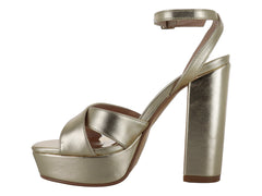Zapatillas Clasben Oro para Mujer