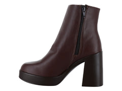Botines Nomadas Color Madera para Mujer