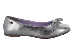 Zapatos Planos Tropicana Metálica Plata para Mujer