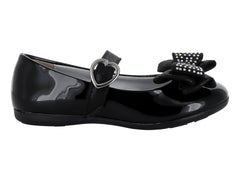 Zapatos Planos de Charol Negro Tropicana para Niña