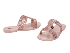Sandalias Melissa Glowing Slide Rosa para Mujer