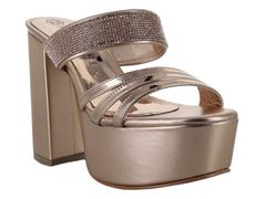 Zapatillas Roze Oro Rosado para Mujer