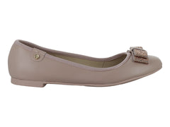 Zapatos Planos Westies Nude para Mujer