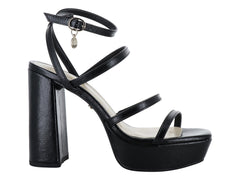 Sandalias de Tacón Westies Negro para Mujer
