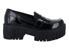 Zapatos Mocasines Punto Moda Negro para Mujer
