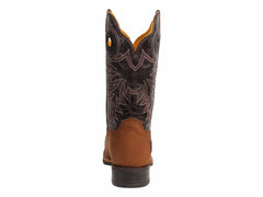Botas Vaqueras Nokota Horse Color Chocolate para Niño