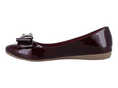 Zapatos Planos Meli&Ana Color Vino para Mujer