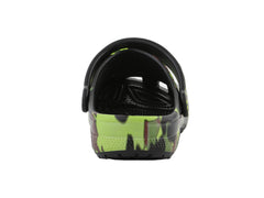 Zuecos Crocs Classic Spray Camo Negro para Niño