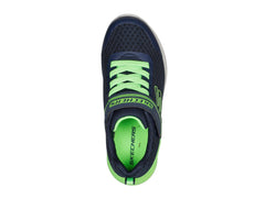 Tenis Skechers Azul Marino y Verde Lima para Niño