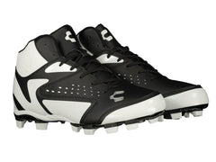 Tenis Charly para Béisbol Negro con Blanco para Hombre
