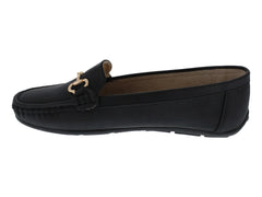 Zapatos Mocasines Comfort Fit Negros para Mujer