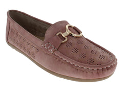 Zapatos Mocasines Comfort Fit Rosa para Mujer