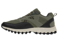 Tenis K-SWISS Tubes Trail 200 Verde Oliva y Negro para Hombre