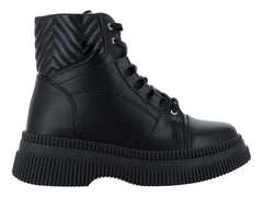 Botines Combat Meli&Ana Negro para Mujer