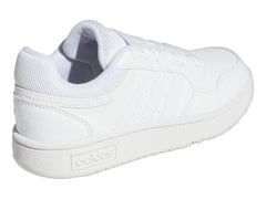 Tenis Adidas Hoops 3.0 Blancos para Niño