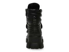 Botines Combat Steve Madden Negros para Mujer