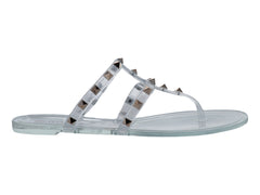 Sandalias Roze Transparentes para Mujer