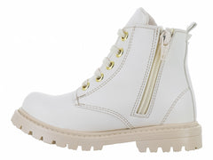 Botas BY PARTY Color Blanco y Dorado para Niña