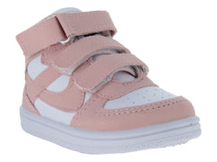 Tenis Panam Blanco y Rosa para Niña