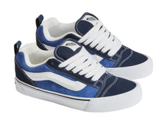 Tenis Vans Knu Skool Azul Marino y Blanco Unisex